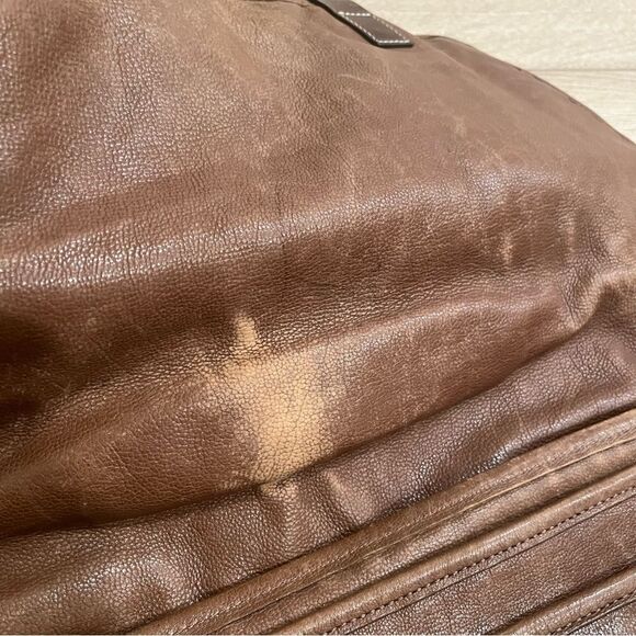 Coach Vintage Two Way Briefcase Brown Leather 70146 - Picture 5 of 11